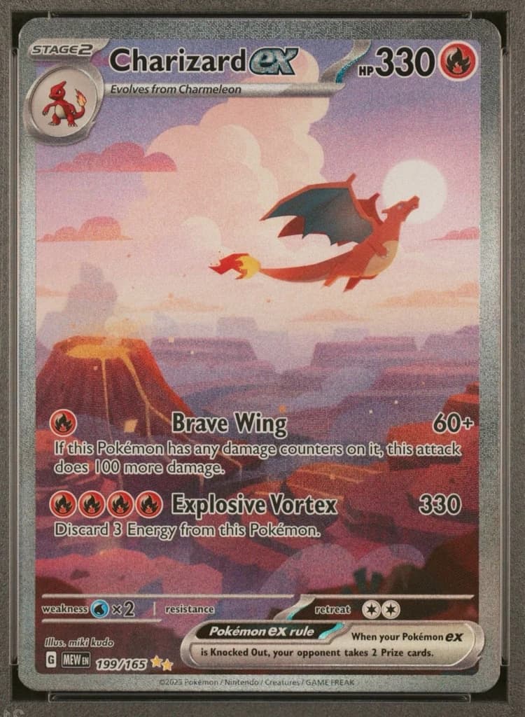 Charizard ex front